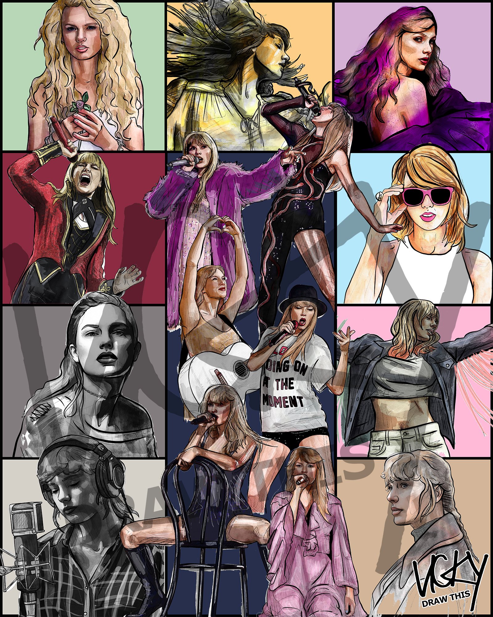 Folklore Drawing  Taylor swift drawing, Portrait sketches