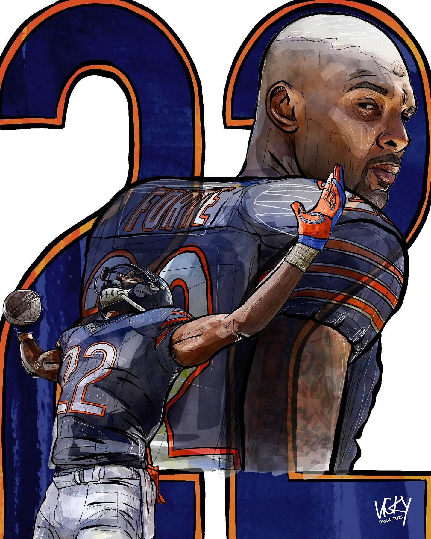 Before the day ends, celebrating a true Chicago icon. Happy Birthday, Matt Forte.