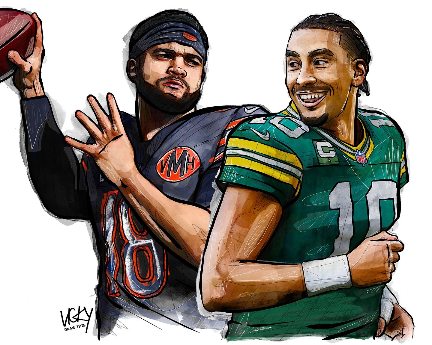 Bears. Packers. No mercy. 😤

Who&rsquo;s taking it?