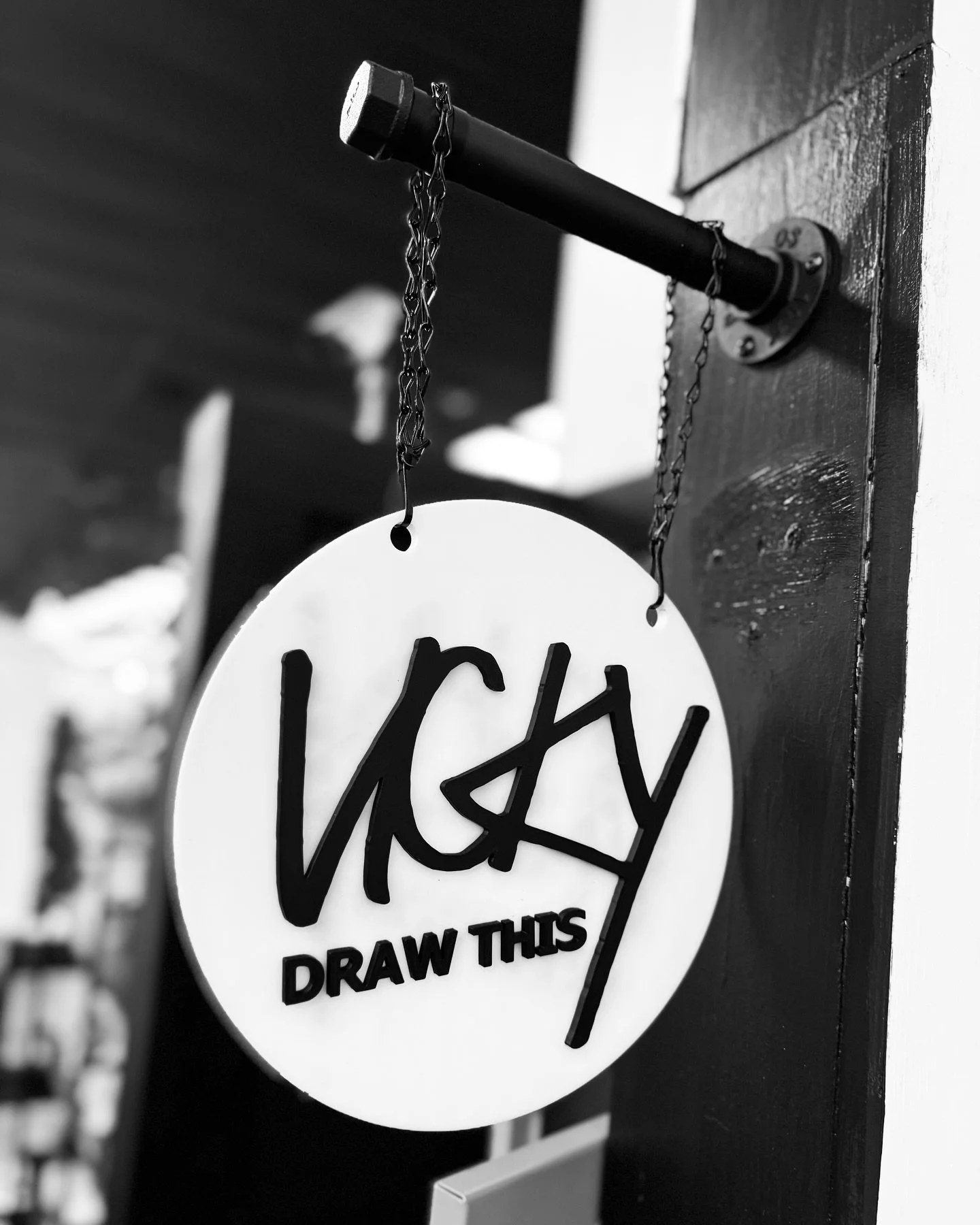 The sign is up.
A new door is opening soon&hellip;
Stay tuned. 🎨