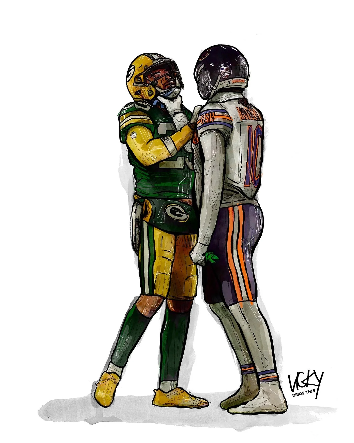 Same rivalry. Bigger stakes. Let the game begin. 🐻⬇️