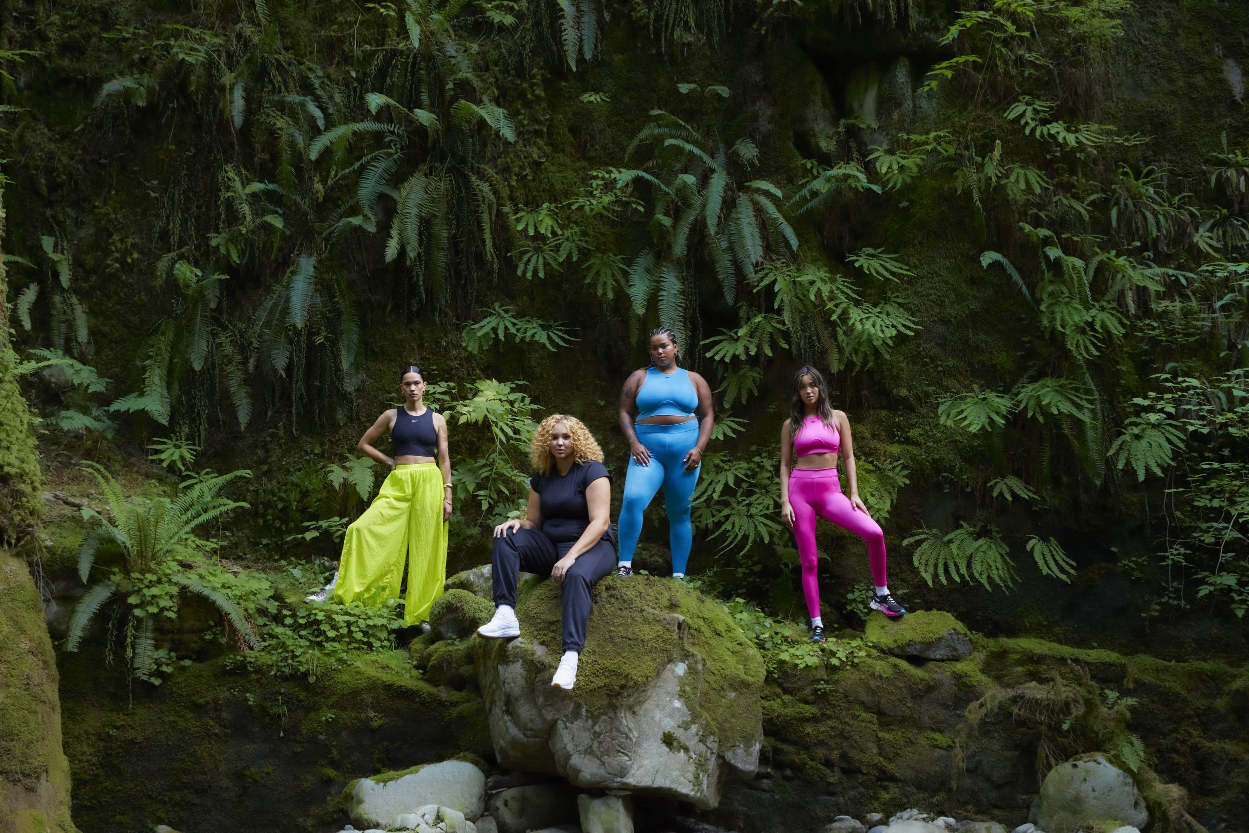 client REEBOK photographer RYAN MORAGA model ANNAPURNA  MARLEN, TIANA MELISSA, MAYA NAPIER, SARAH LEWIS