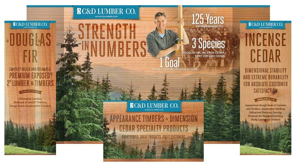 B2B Marketing for C&D Lumber — Verb Marketing + PR Eugene OR