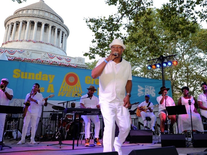 Ray Chew (keyboard) and band during “A Concert Under The Stars.” (Nadezda Tavodova Tezgor).