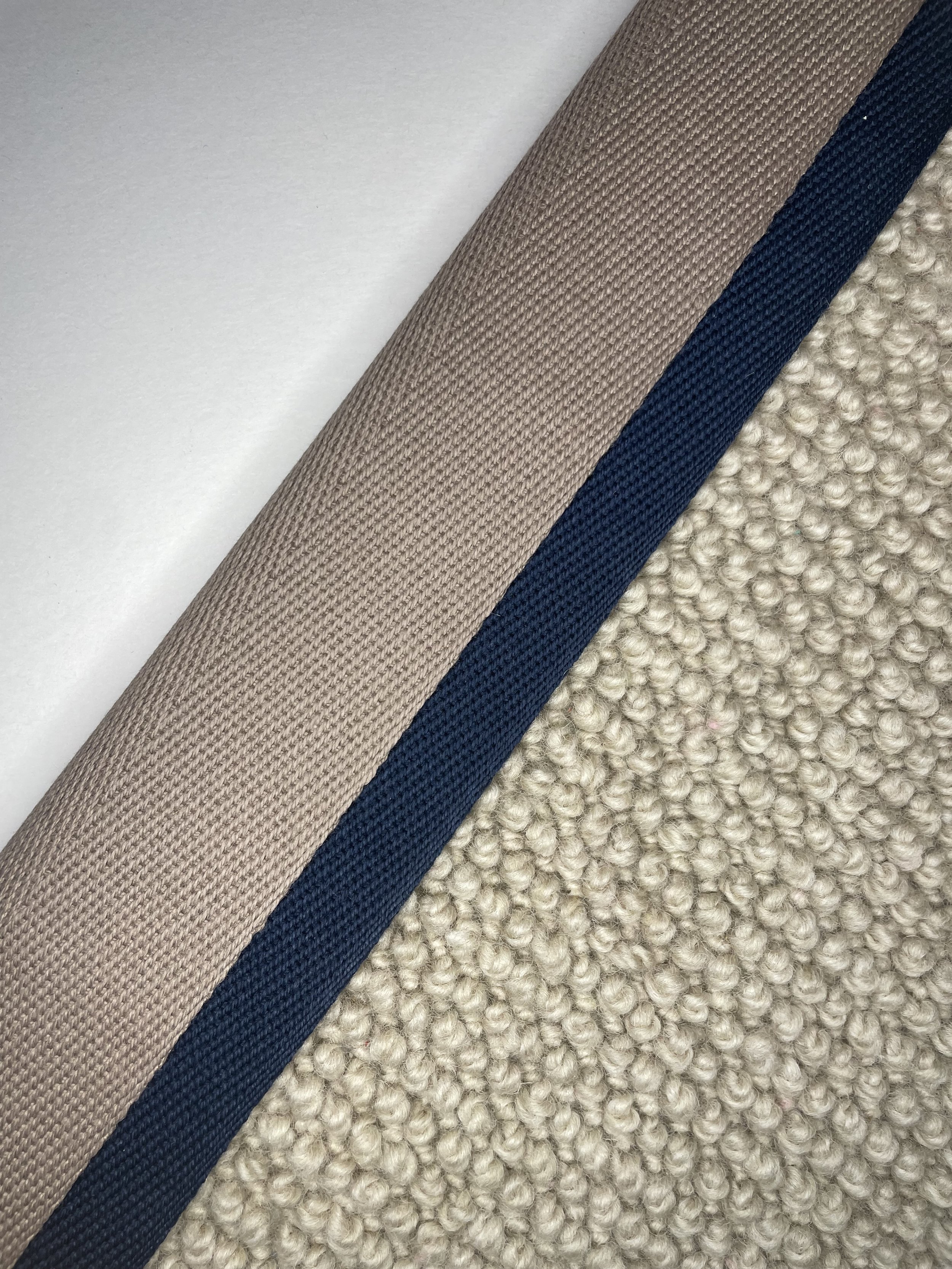MOCHA MERINGUE AND PAGEANT BLUE