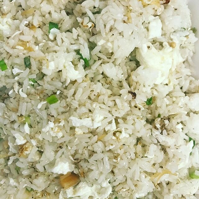 Fried Rice with Dried Scallop and Egg White