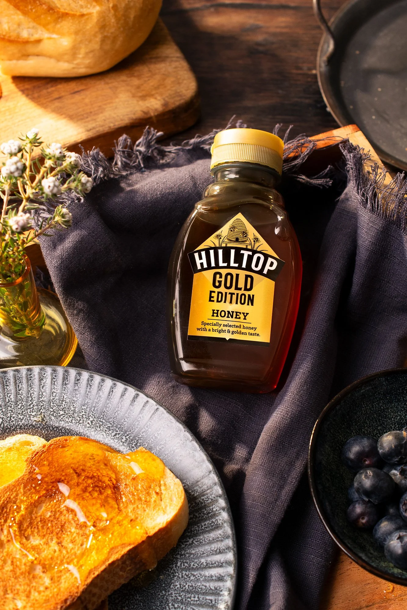 Hilltop Honey Gold Label Packaging Shoot June 2026