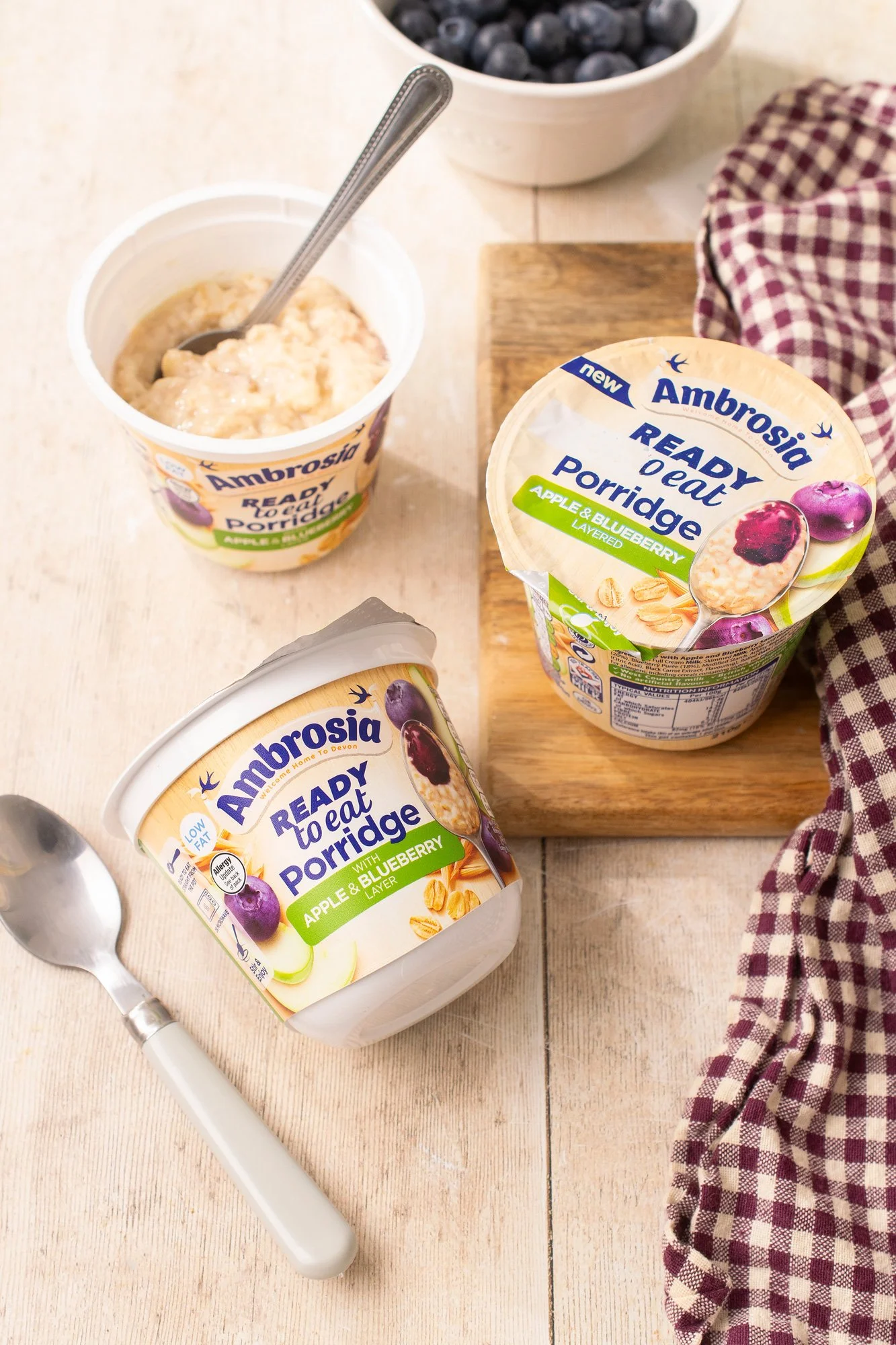 Ambrosia Ready to Eat Porridge Lifestyle Shoot May 2026