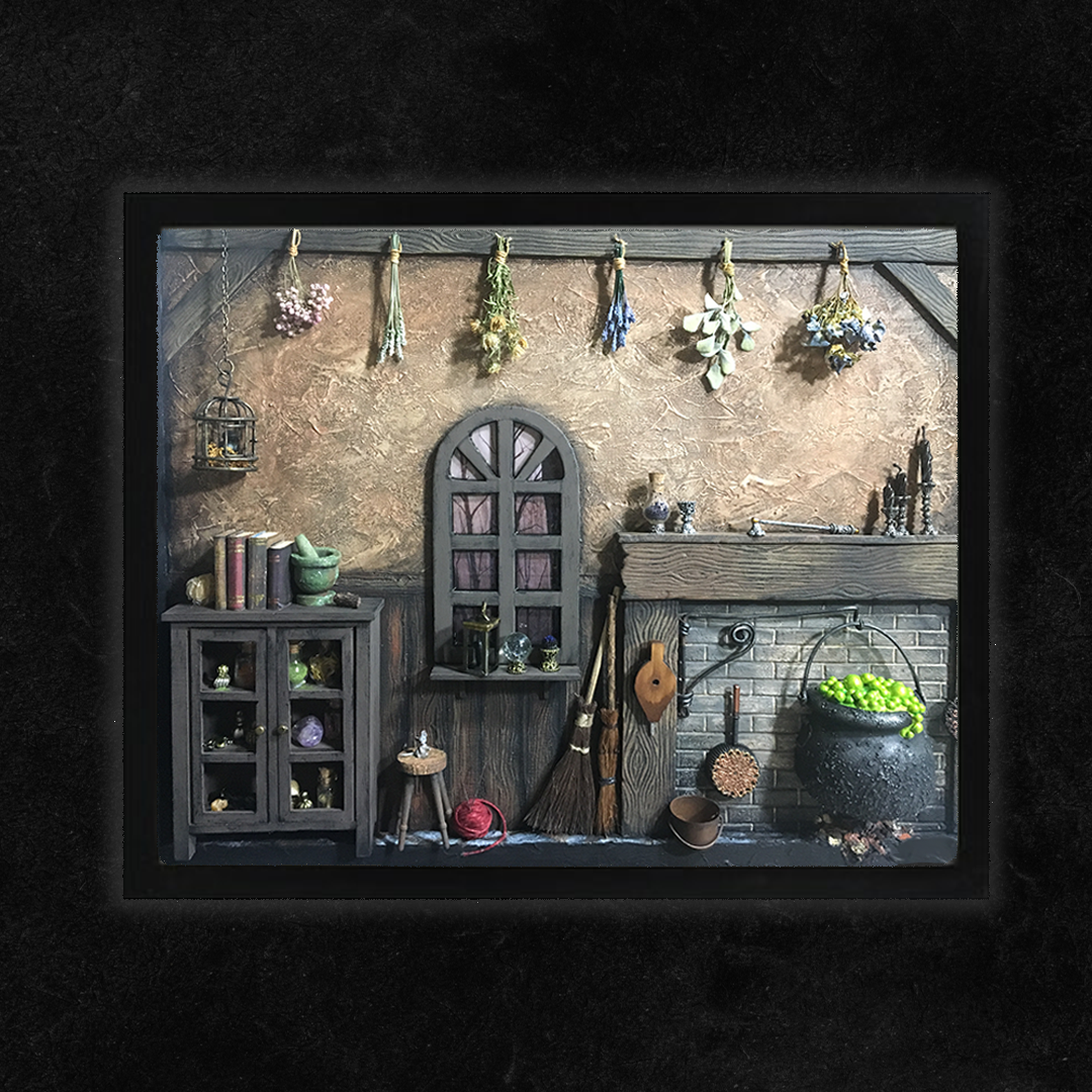 Canvas "Witch's Kitchen" - Made to Order
