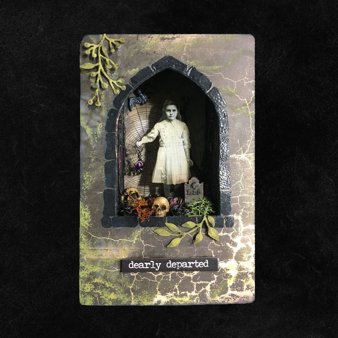 Shadow Box "Dearly Departed"