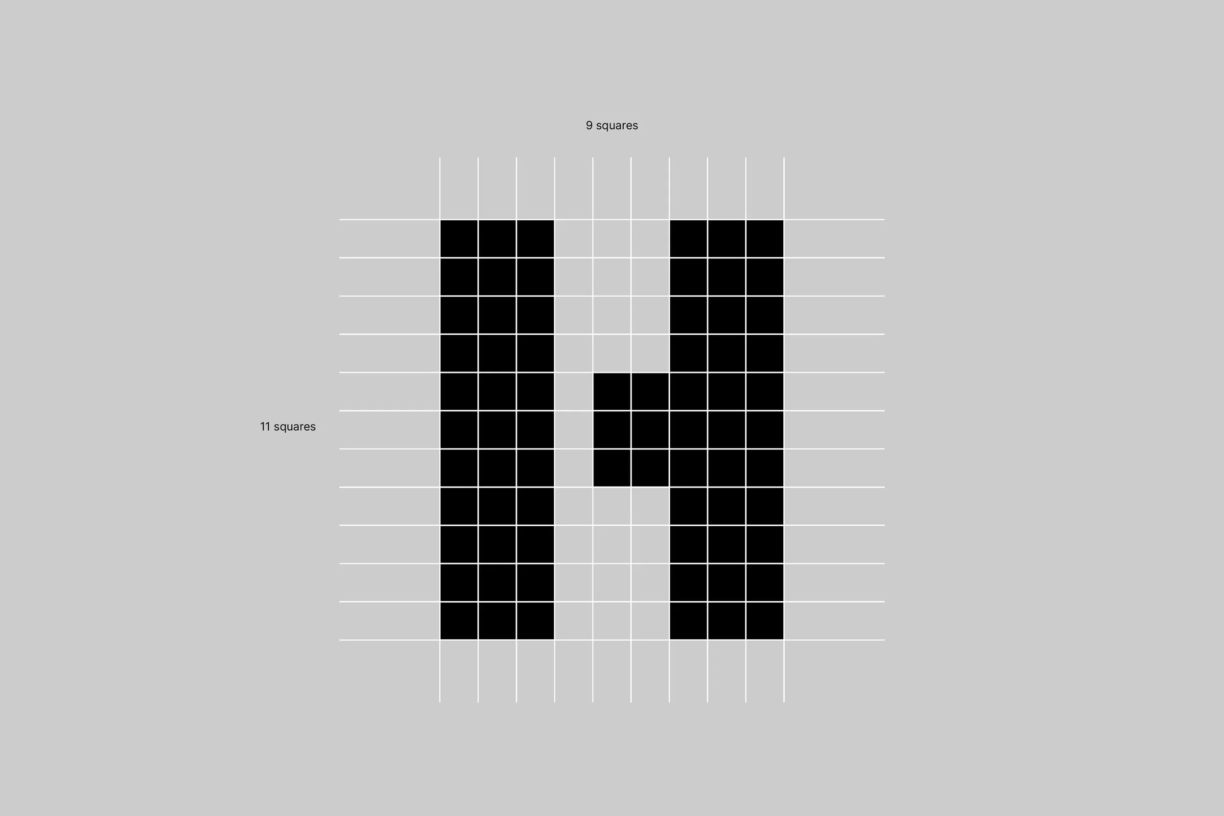 Modular grid used to develop the Hawai‘i Public Housing Authority identity