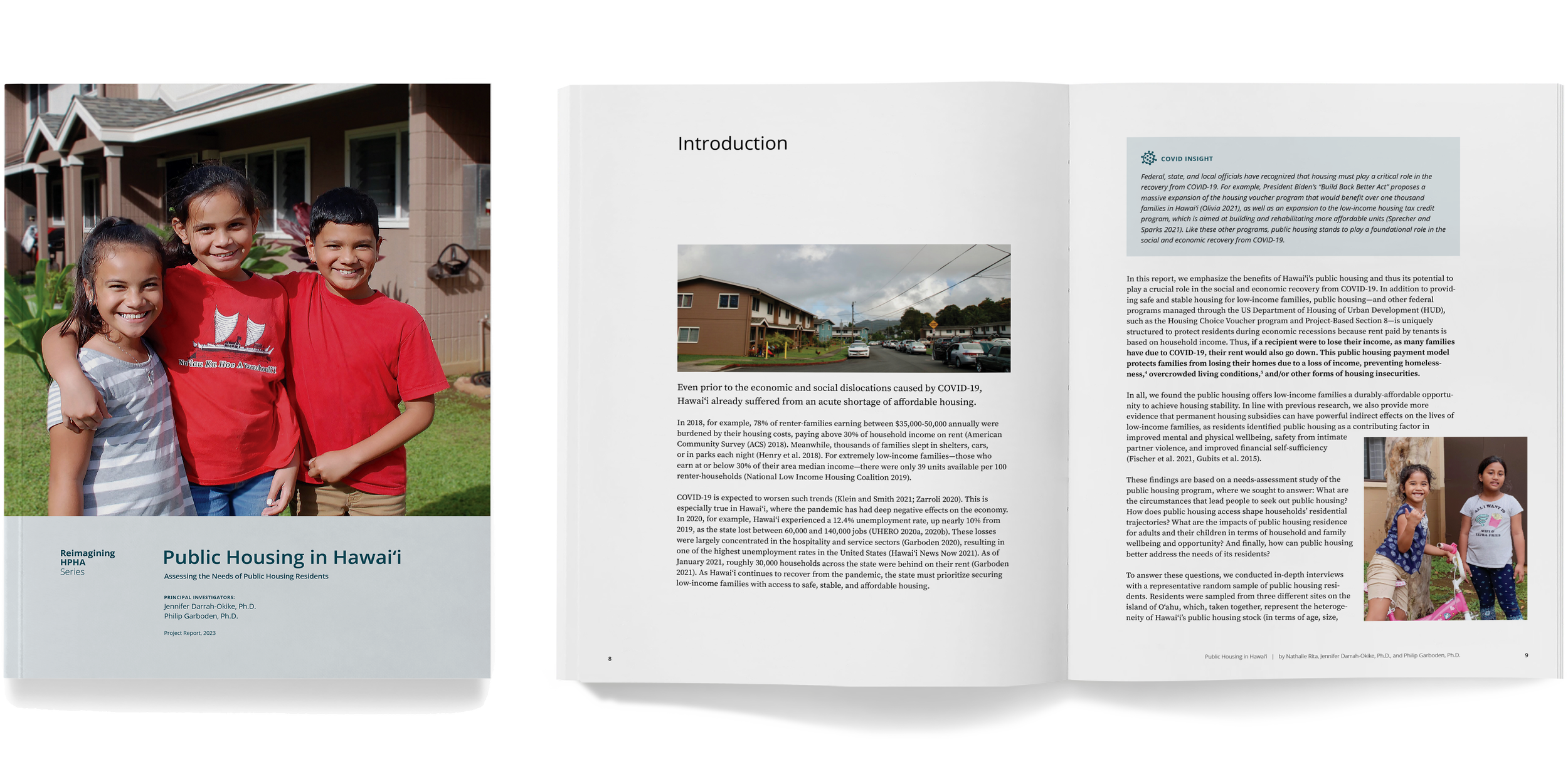 Public Housing in Hawai‘i: Assessing the Needs of Public Housing Residents report cover