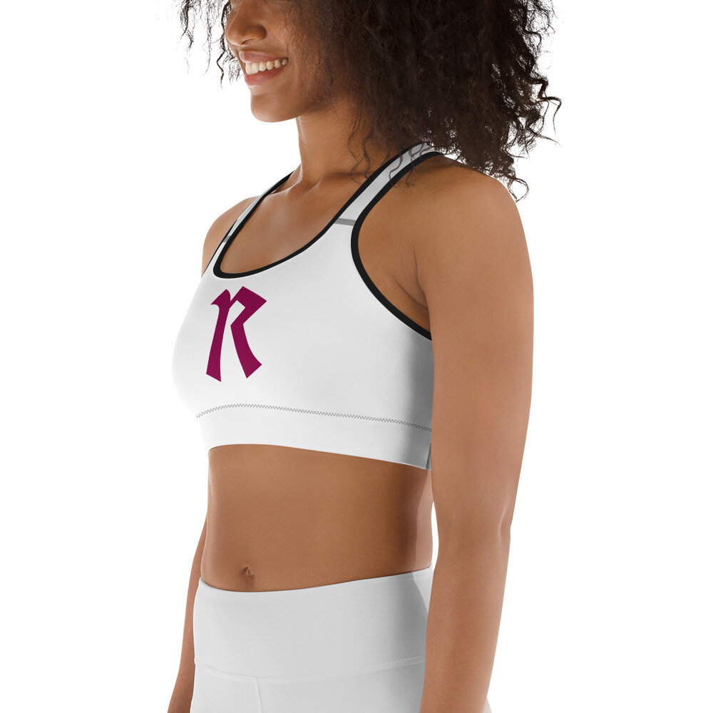 Download Sports Bra Double Clean R White Renegade Rehab