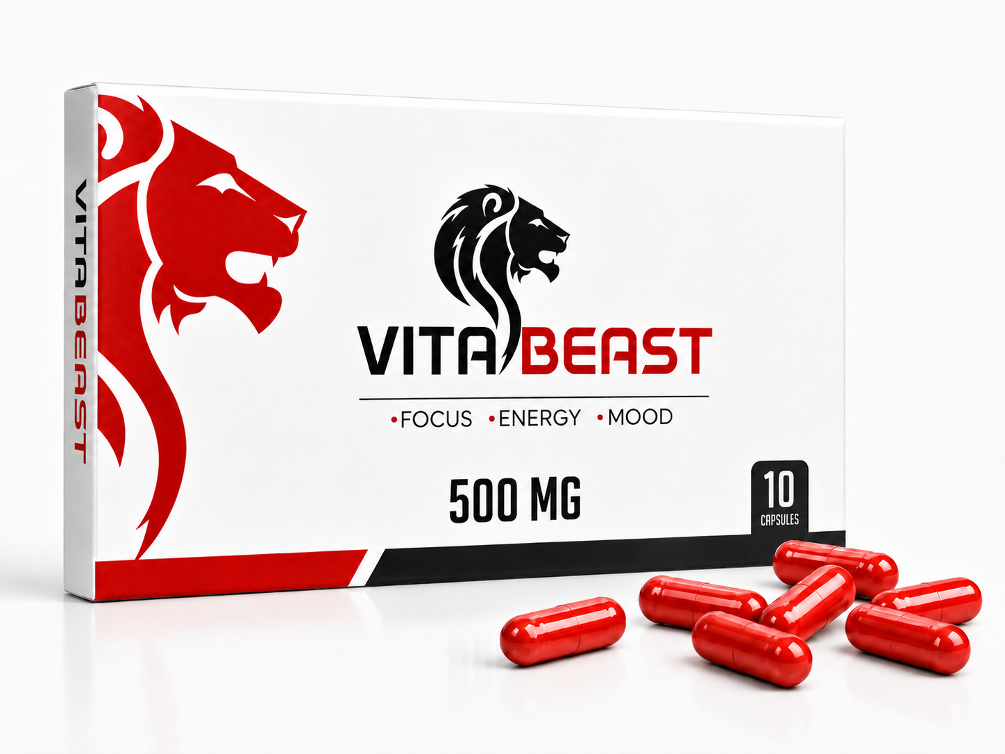 VitaBeast RED — Signature Intensité