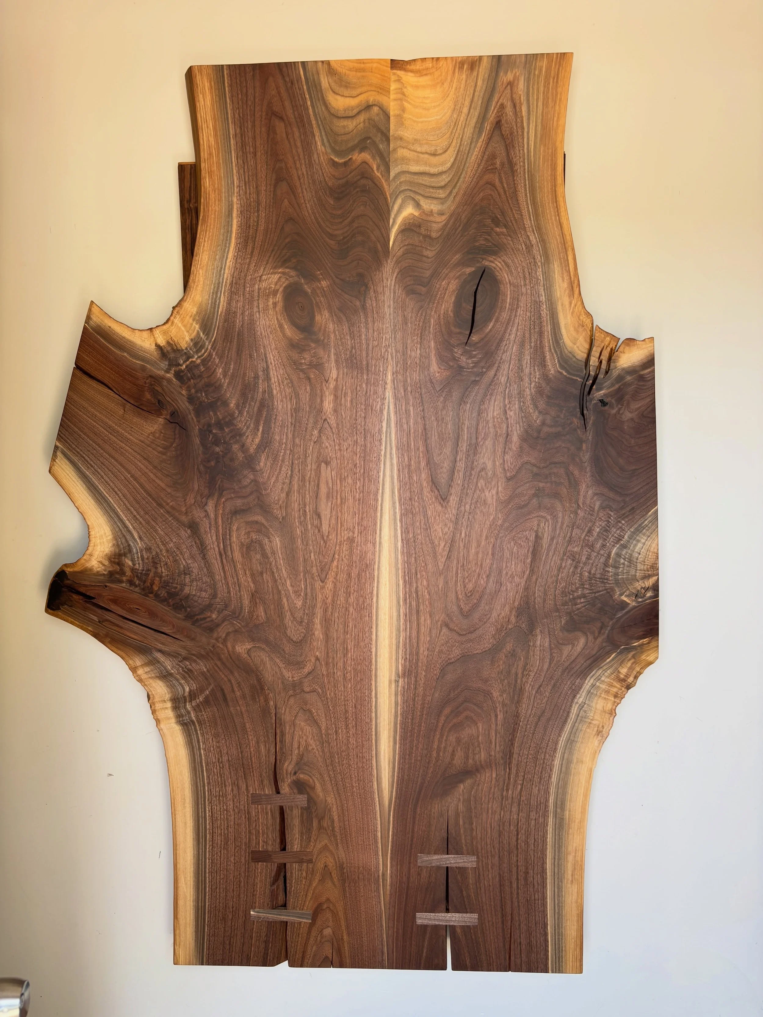 Swipe for the before. 

| #conefurnishings #walnut #customfurniture #lumber