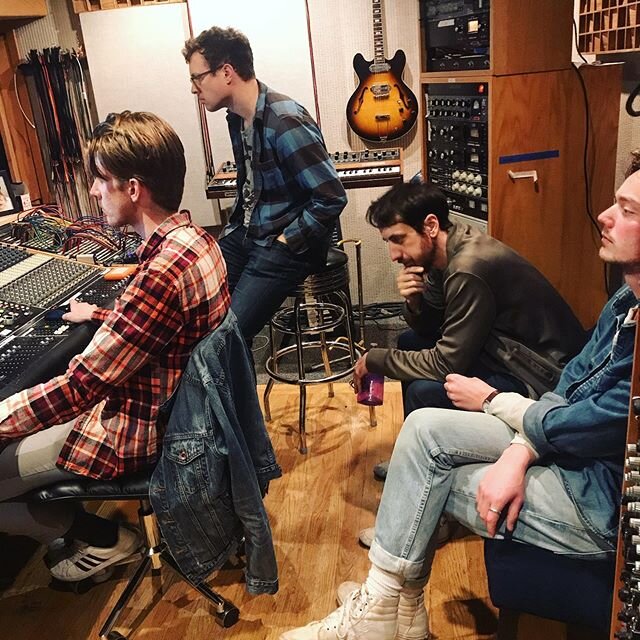 @recordreadysound at the healm with @catchprichard tracking basics today!
.
.
.
.
.
#catchpritchard #americana #loungemusic #recordingengineer #studio #musicproducer #decibellerecording #makingrecords #api