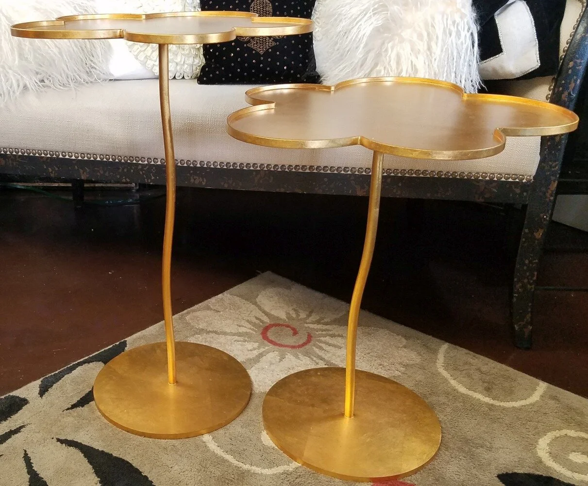 Whimsical Iron Nesting Tables