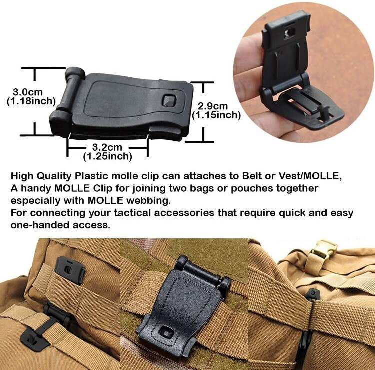 Molle Clips 