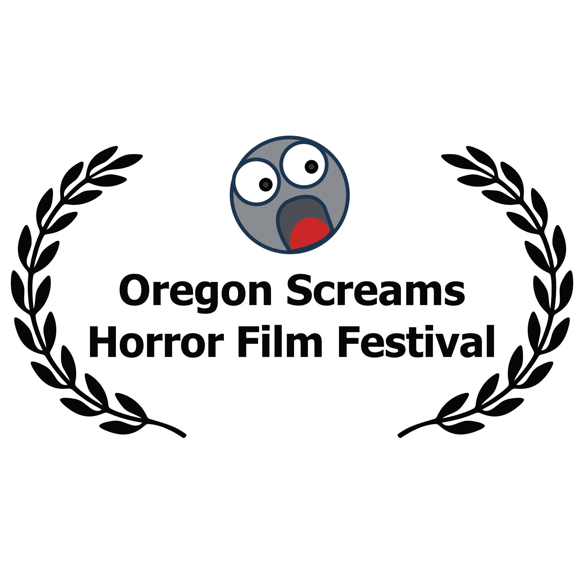Oregon Screams Horror Film Festival Evergreen 2023 Black Laurel.png