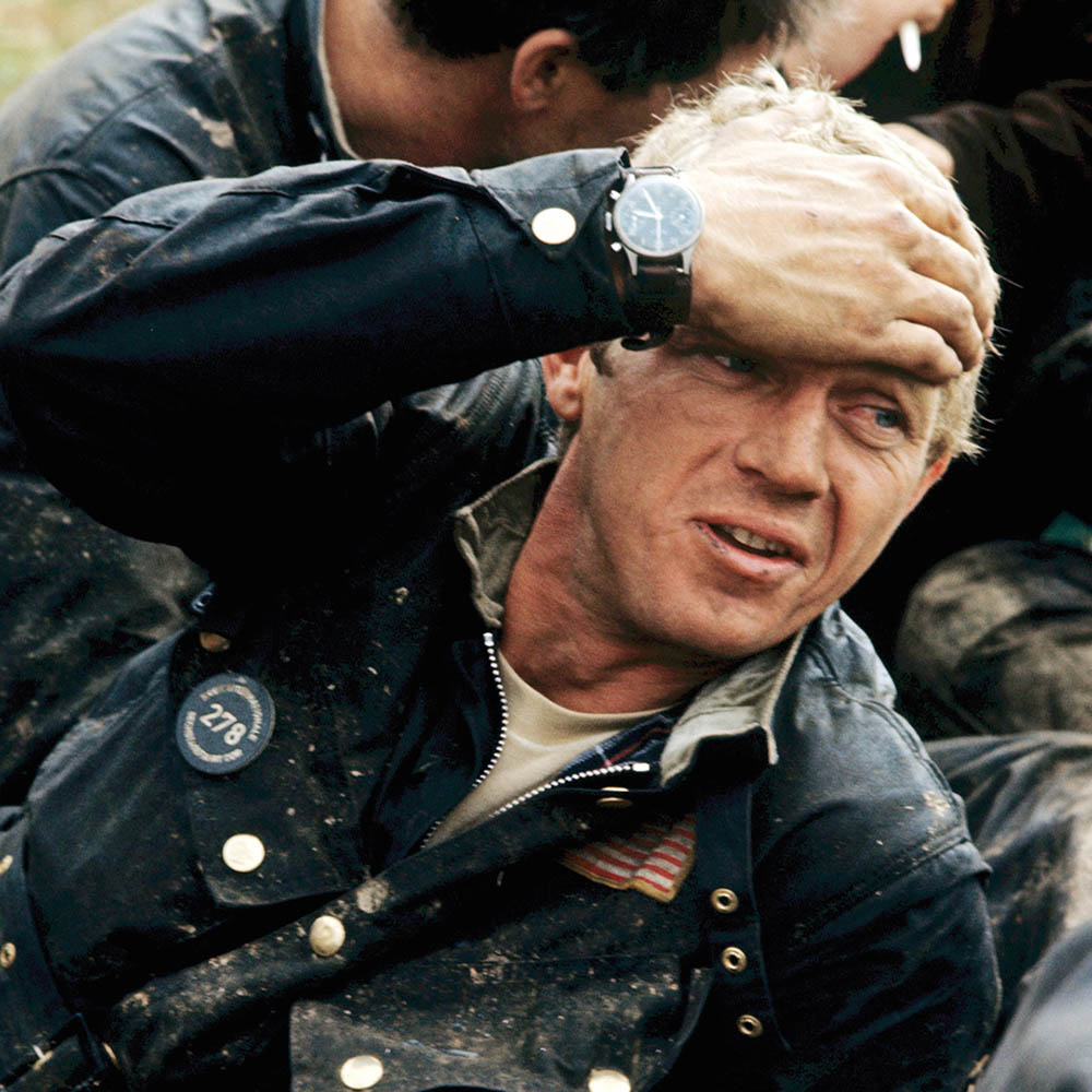 steve mcqueen wearing rolex