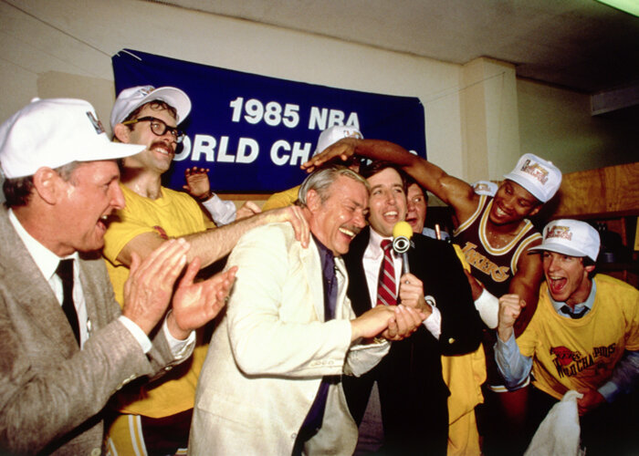 1985 Star Company Los Angeles Lakers Champ Set Magic Johnson  Ronald Reagan 