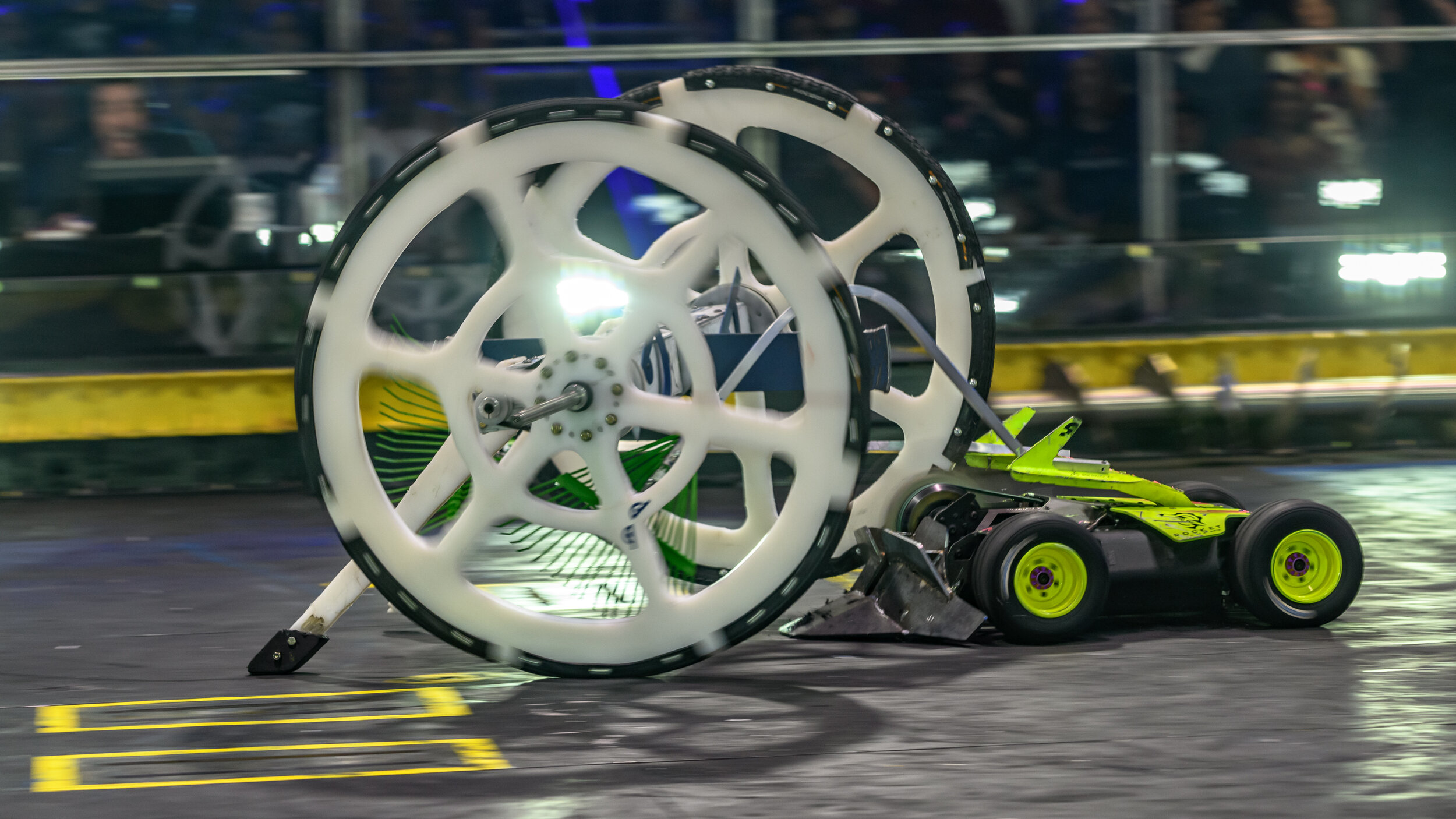 HUGE vs. HyperShock | Blog | Team HUGE Battlebots Blog