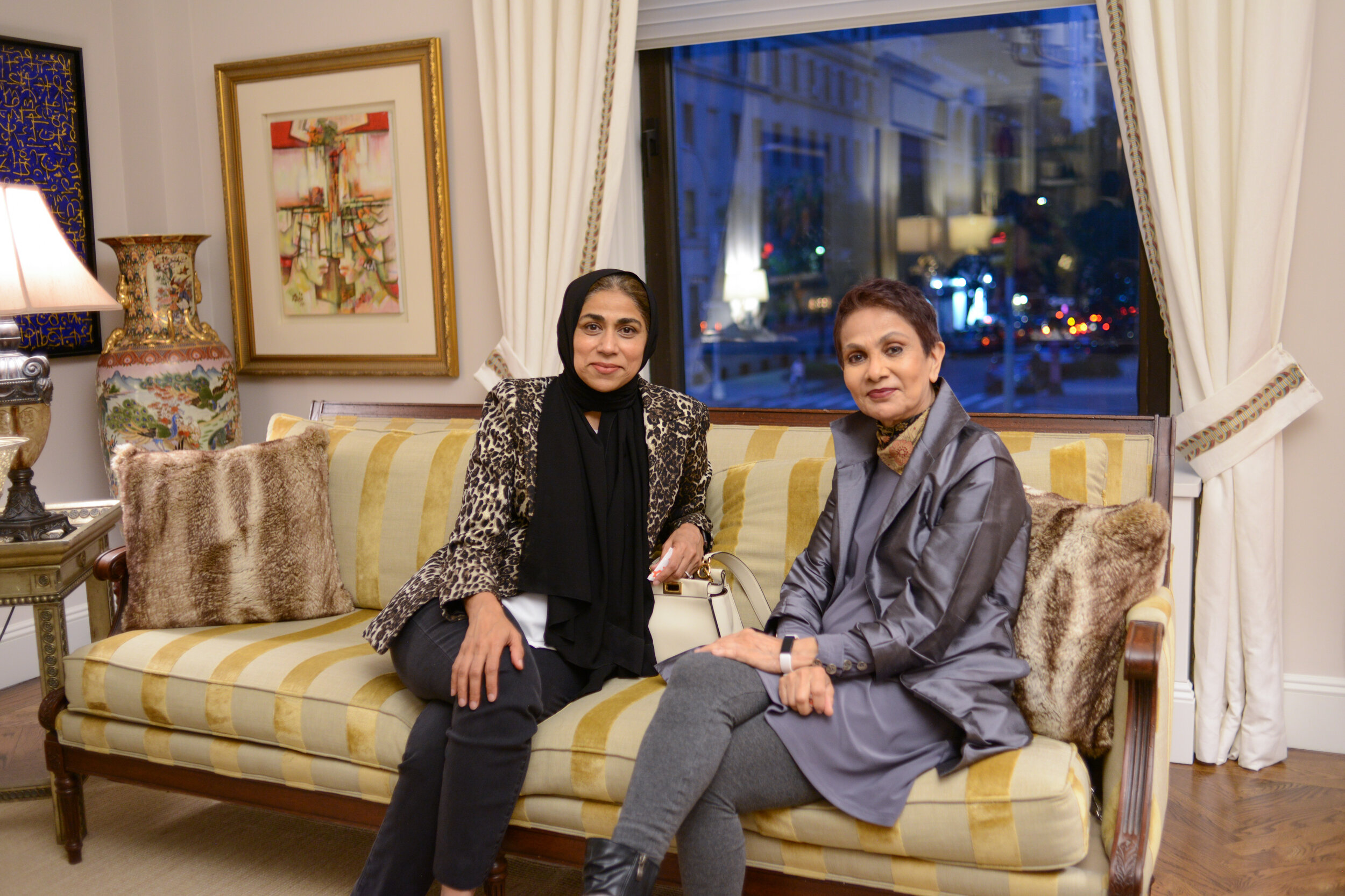 From left: Dr. Uzma Iqbal; Dr. Azra Raza