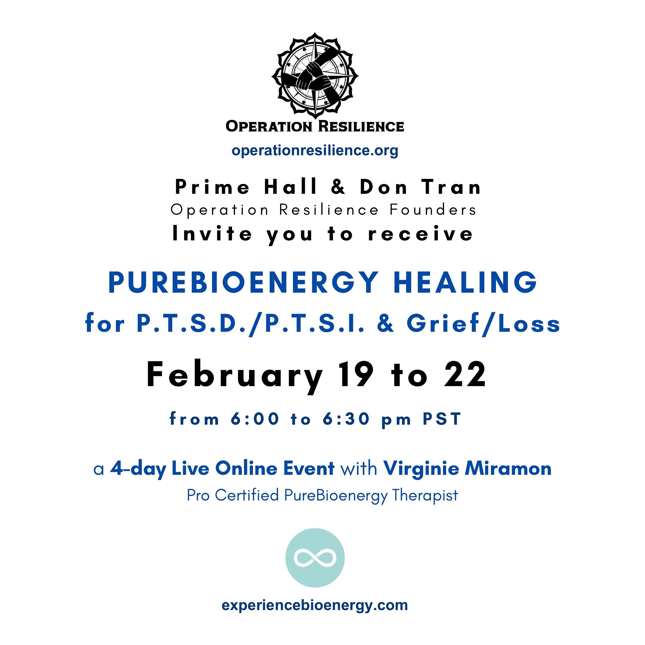 To all struggling with PTSD/PTSI and/or going through a grieving process, this healing is for you. Come find out what this non-verbal therapy can do for you, join the upcoming group healing online to help ease the different manifestations of PTSD/PTS