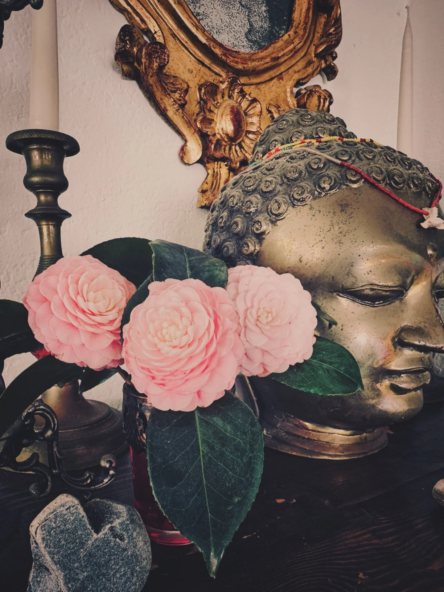 &ldquo;Peace is the result of retraining your mind to process life as it is, rather than as you think it should be.&rdquo; &mdash; Wayne Dyer

#peace #altar #buddha #love #healing