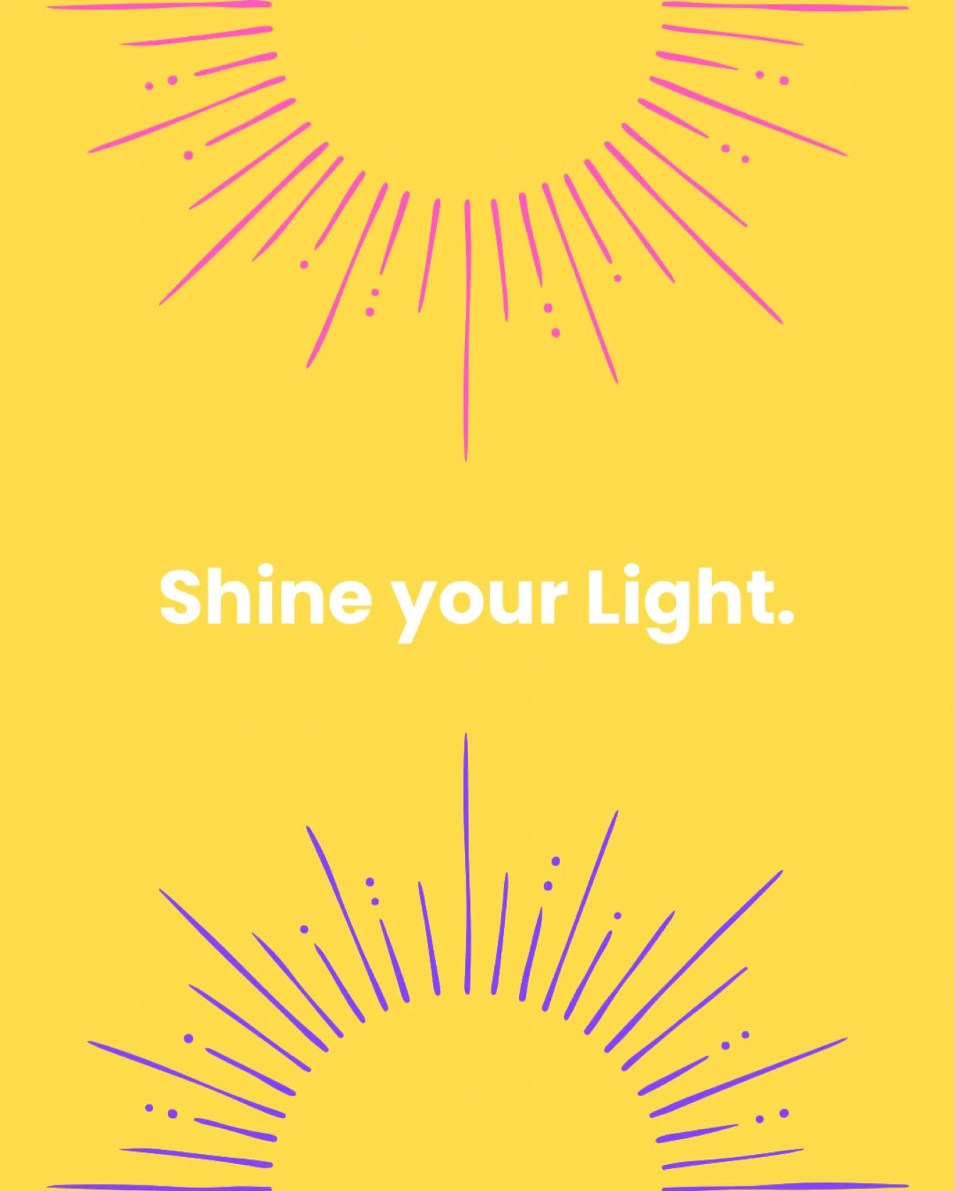 Shine your beautiful light, the world needs it.

#light #innerlight #love #heal #energy
