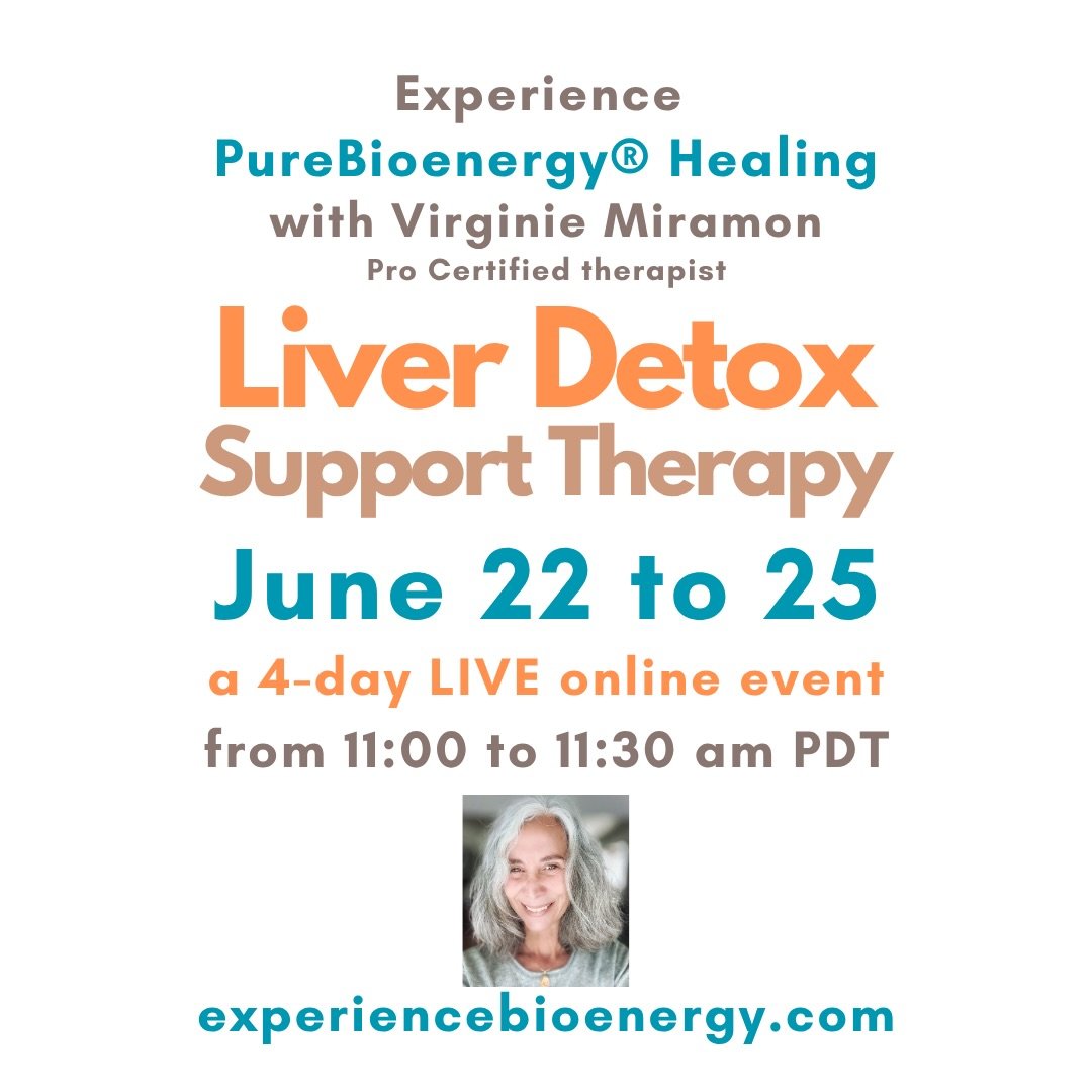 Love your liver, release stuck emotions, all the while supporting your immune system and balancing your energies. Improved your sense of wellbeing with the help of PureBioenergy, a simple and natural holistic approach to Wellness.

For more informati