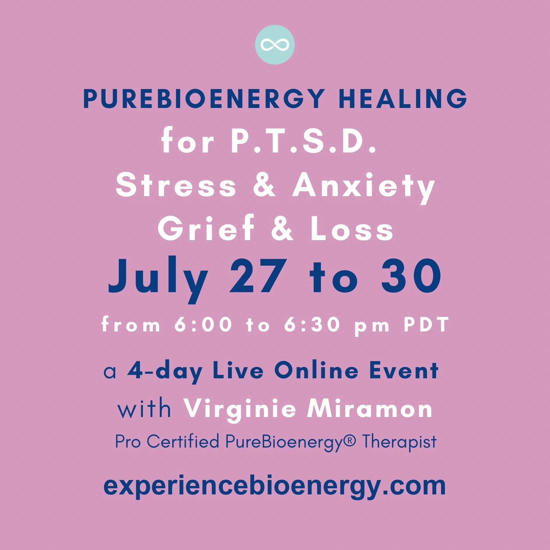 The Healing for PTSD, Stress and Anxiety, Grief and Loss starting on Monday July 27 calms and balances the nervous system as well as brings coherence between the heart and the mind. It helps us manage stress and emotions in a more balanced way so we 