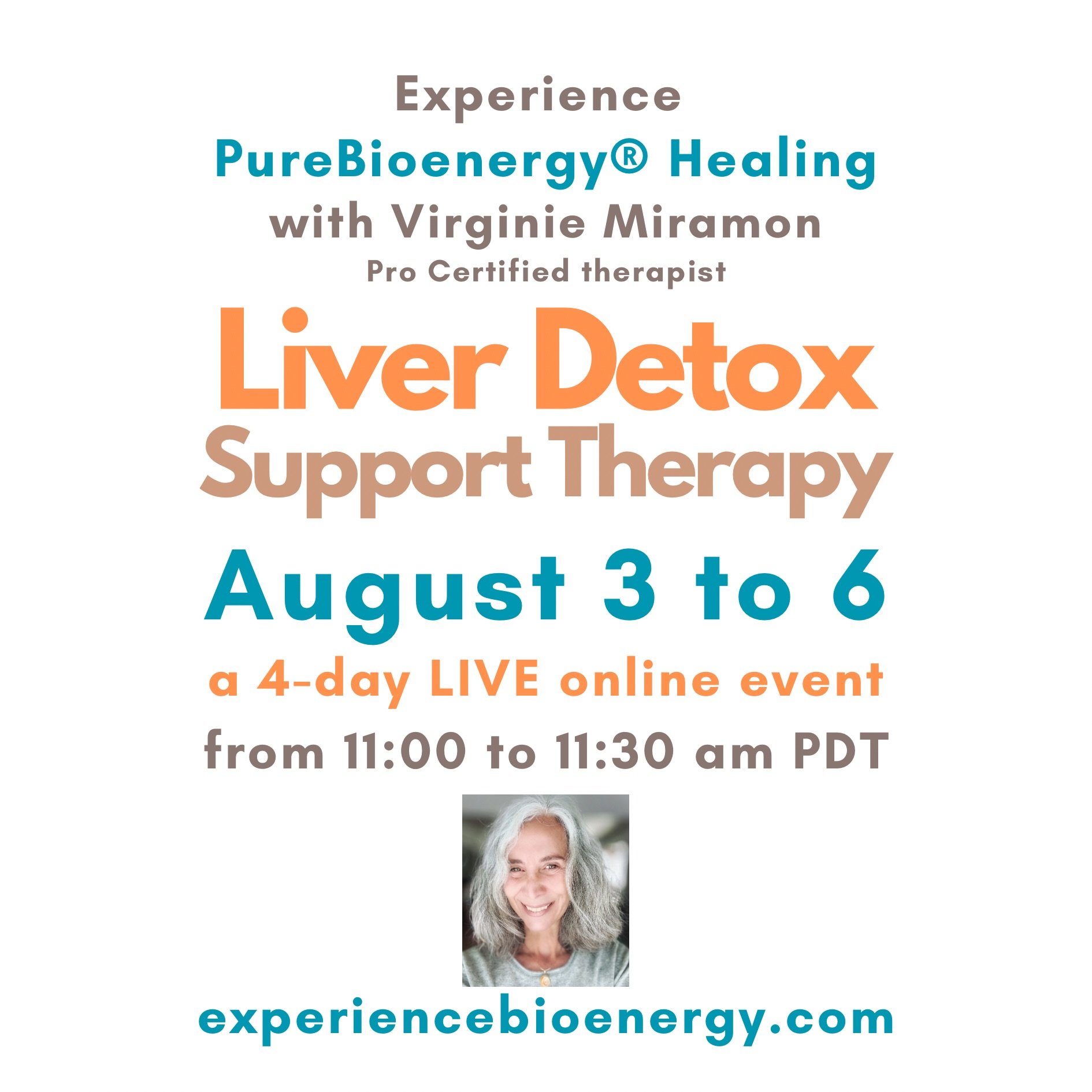 Clear negative feelings and emotions, support detoxification, help reduce inflammation and boost your energy! This PureBioenergy therapy is dynamic and uplifting. It gives us another monthly opportunity to heal in a group setting and benefit everyone