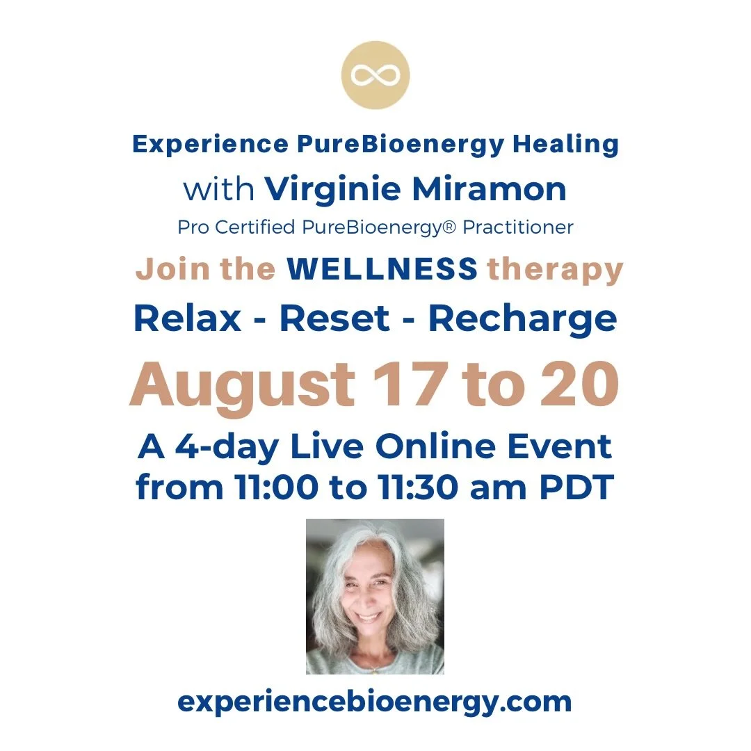 Nurture yourself, keep your biofield strong, balanced and happy.

&ldquo;This is a wonderful support system! I enjoy the sessions thoroughly, the uplift is amazing&hellip;&rdquo;

Experience the power of natural healing in a group setting. Receive a 