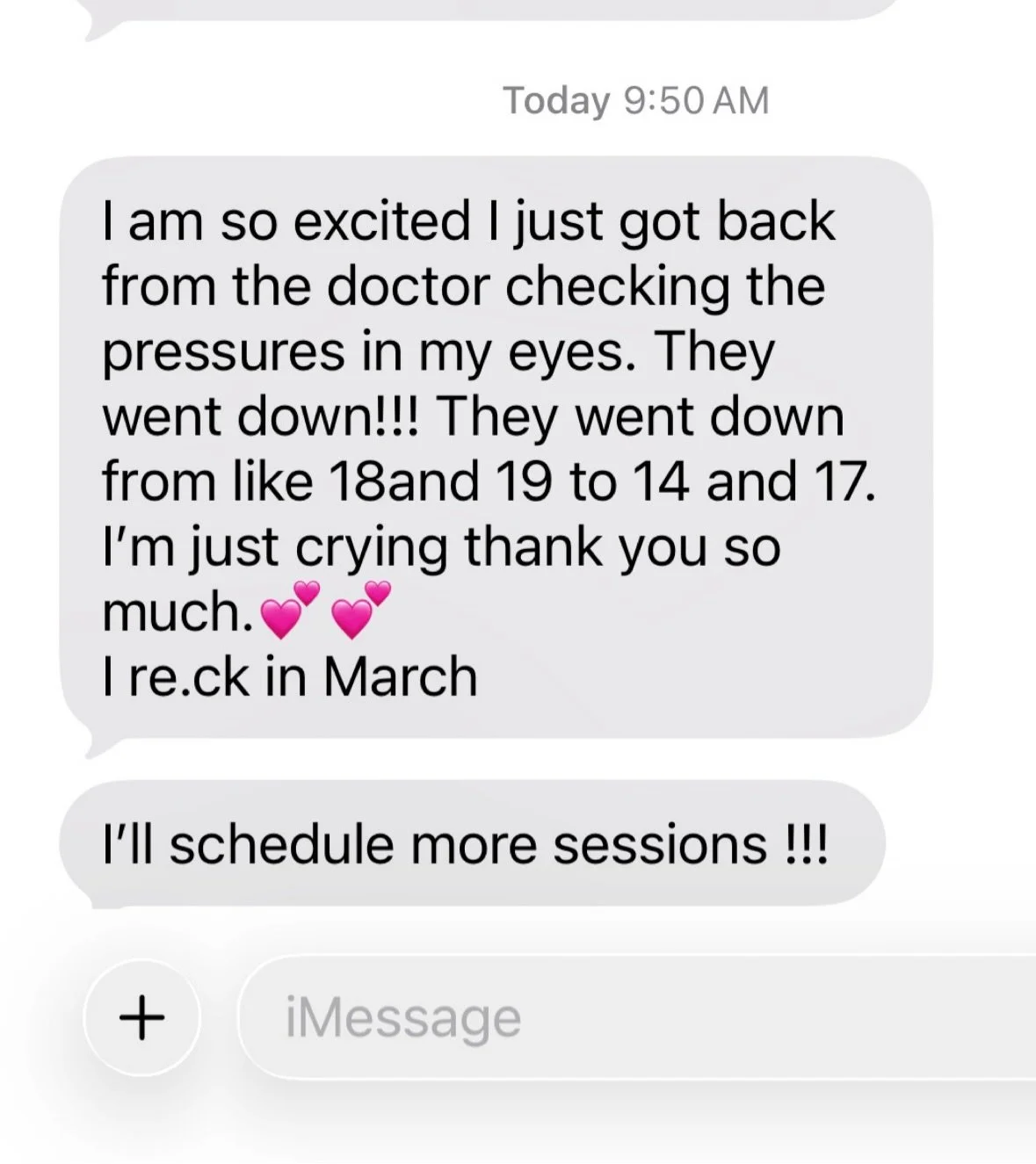 This is why I do what I do&hellip; I love my work! PureBioenergy is a beautiful and powerful natural therapy, the results are miraculous&hellip; thank you for sharing, yes, we will do a couple of sessions every couple of months to keep the pressure d