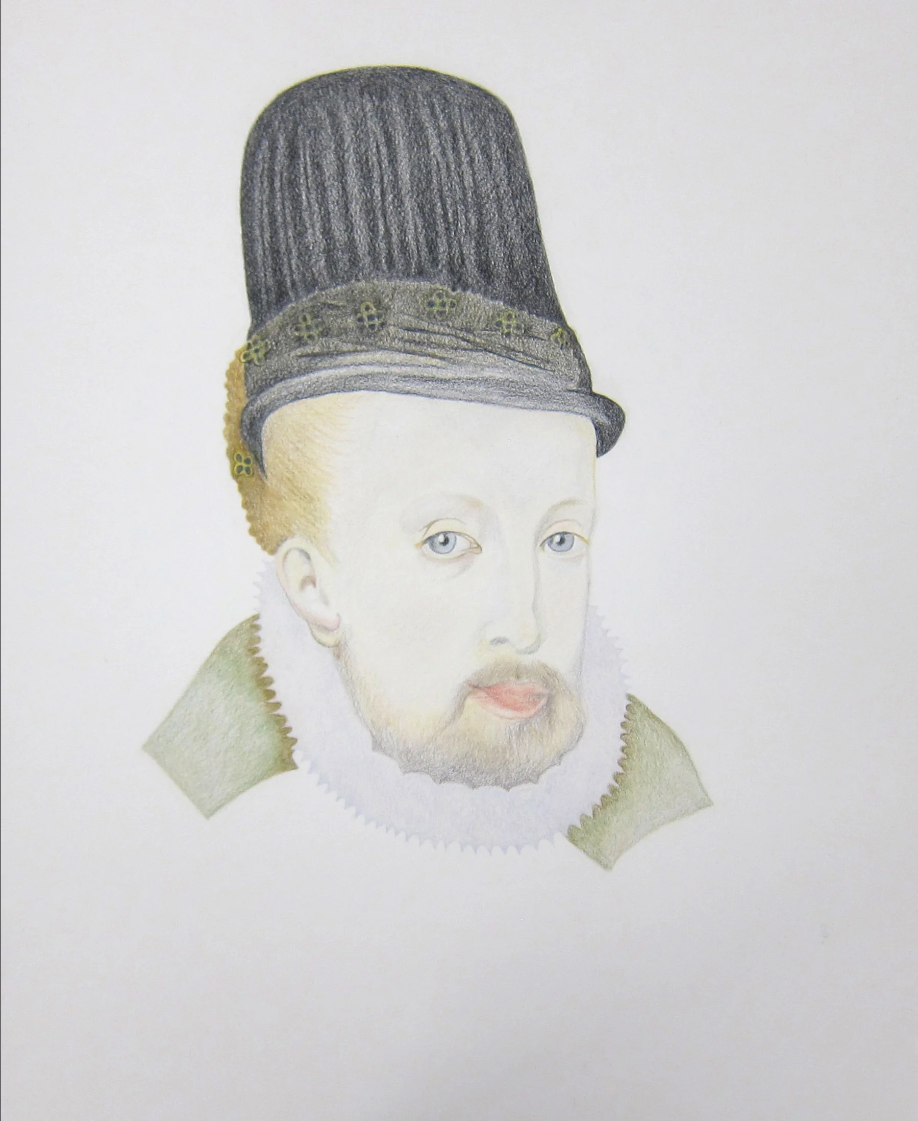 King Philip II and Anna of Austria