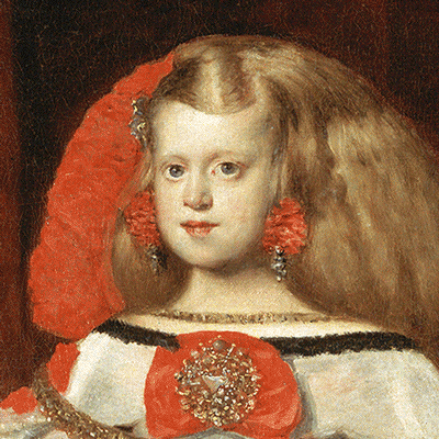 Infanta Margarita Teresa and King Charles II; sister and brother