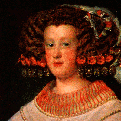 Infanta Maria Teresa and Queen Mariana; first cousins, step mother and step daughter