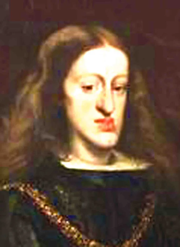 King Charles II of Spain, coefficient 0.254