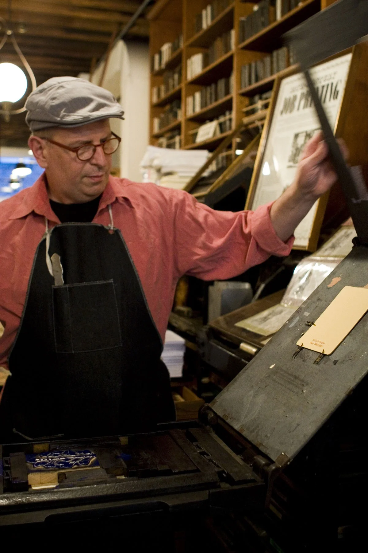 Robert Warner of Bowne & Co. on the press