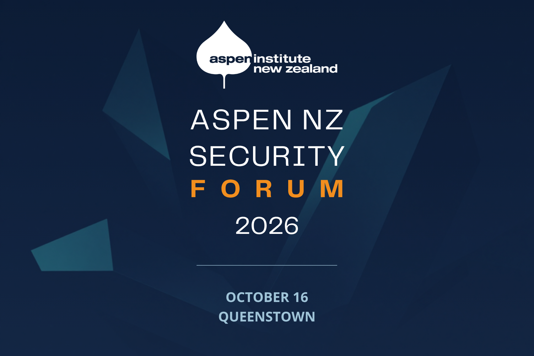 Aspen NZ Security Forum