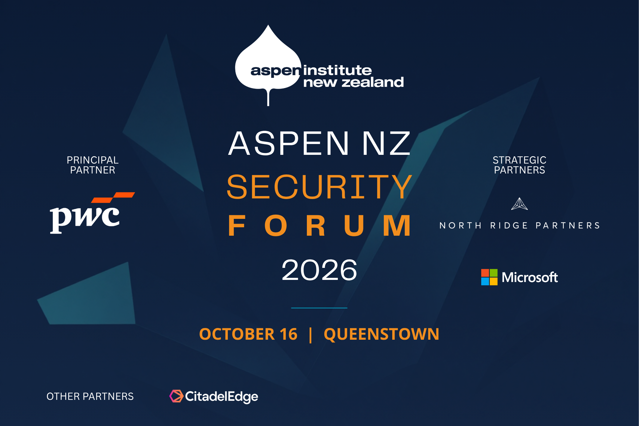 Aspen NZ Security Forum