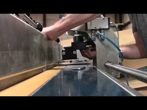 How To Cut Belt Fingers Using Habasit Air-Powered Finger Cutter