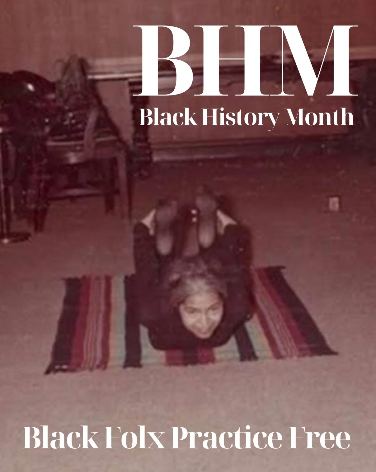 This month of February is about honoring Black history, Black presence, and Black futures.

We&rsquo;re offering free classes for Black folks as a small but intentional way to uplift, support, and give back to our Black community.

Yoga + rest should