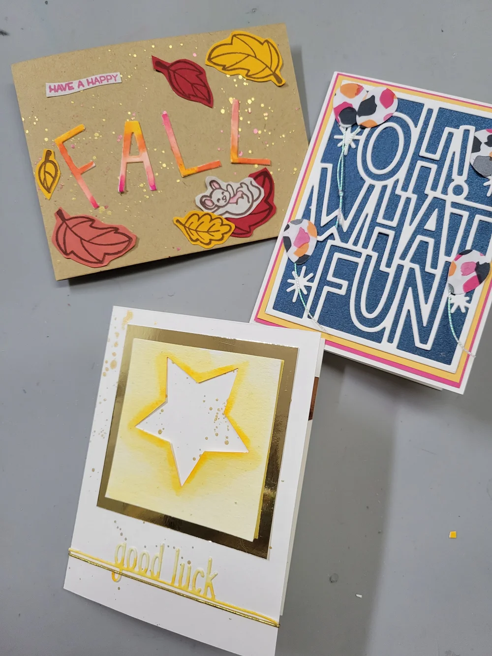 Card Making Class, September 6th — Art & Happiness