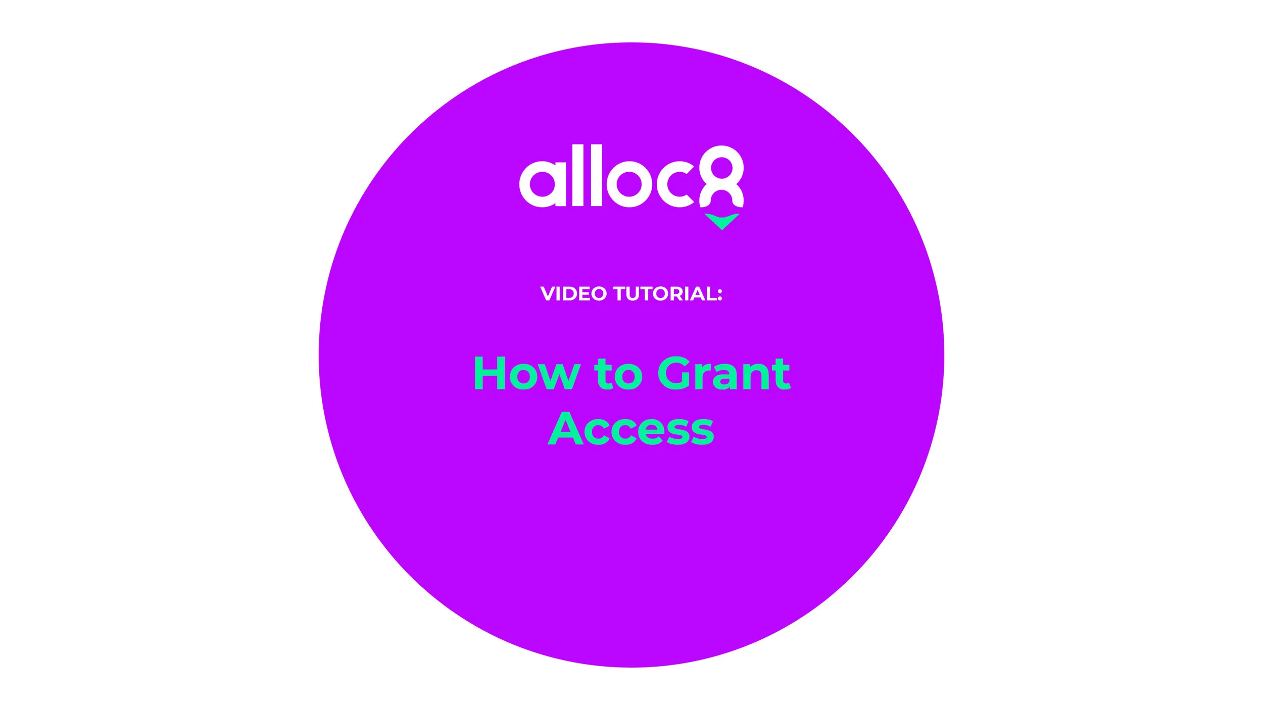 How to Grant Access — Alloc8