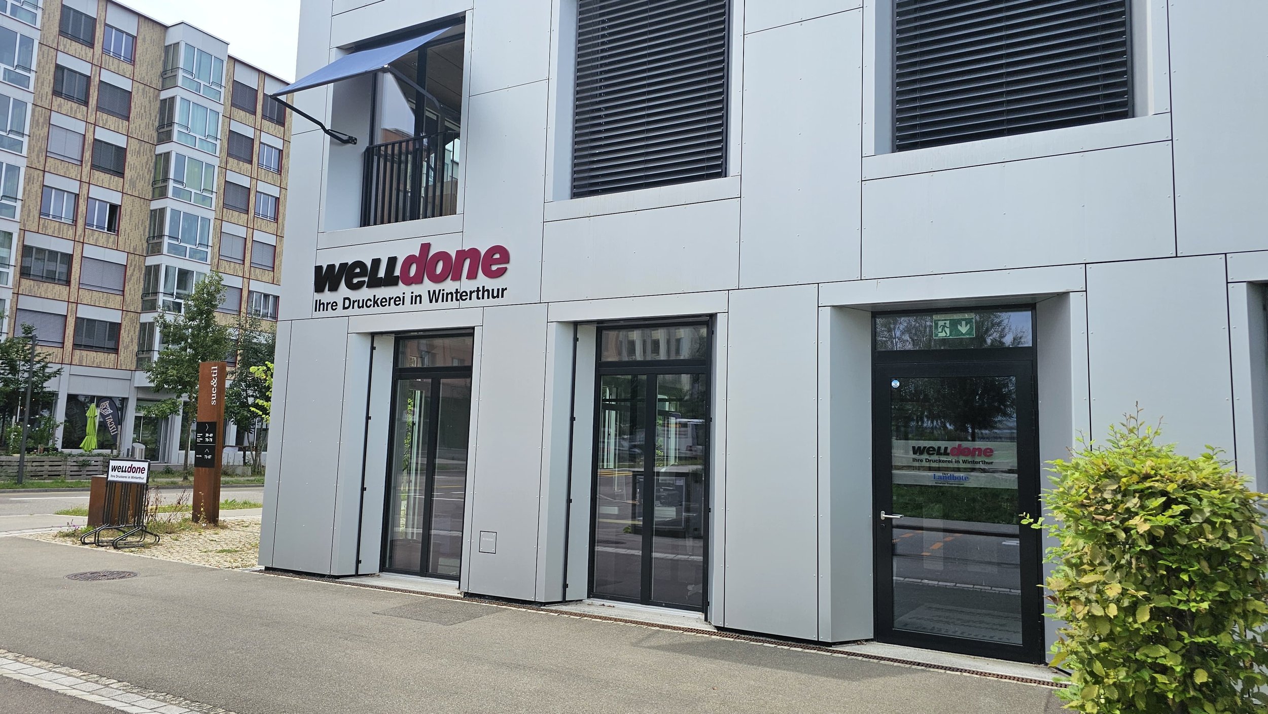 Neue Beschriftung