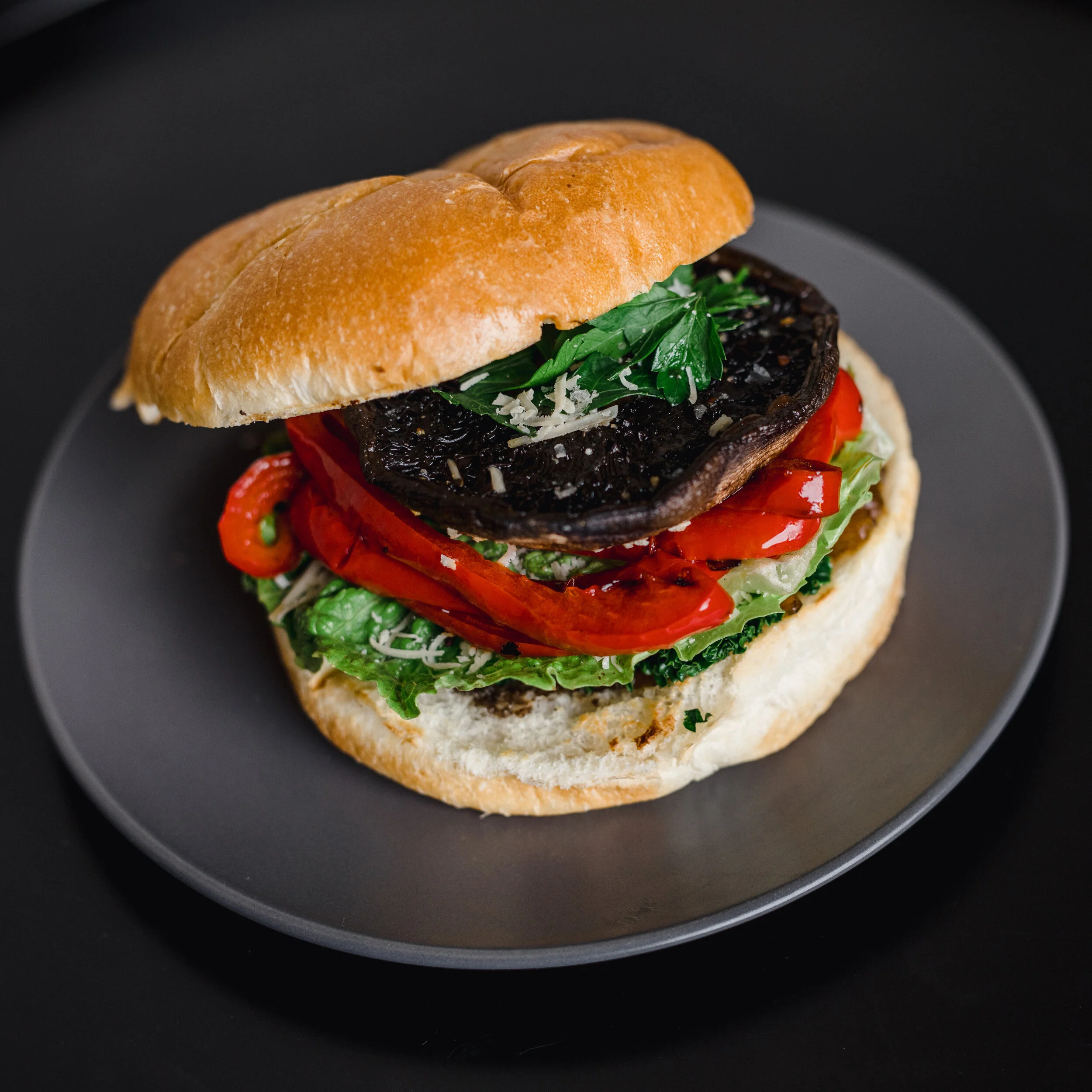 Portobello Mushroom Burger