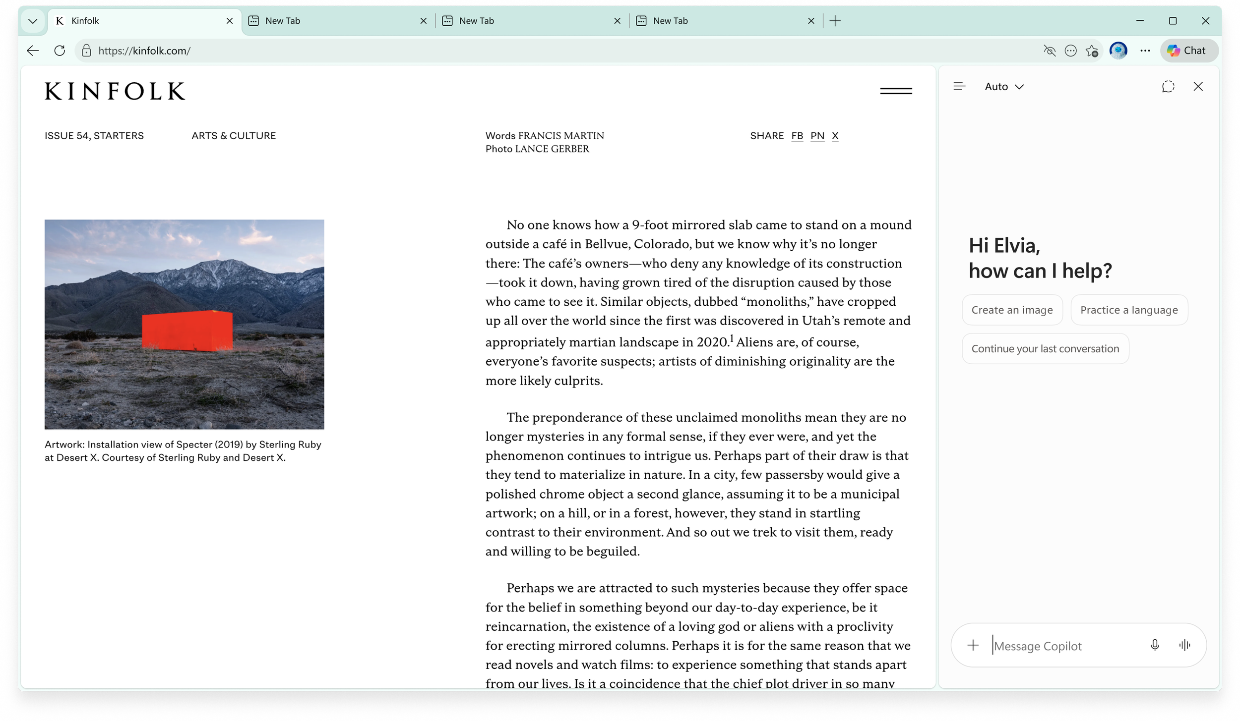 Today's themed browser UI