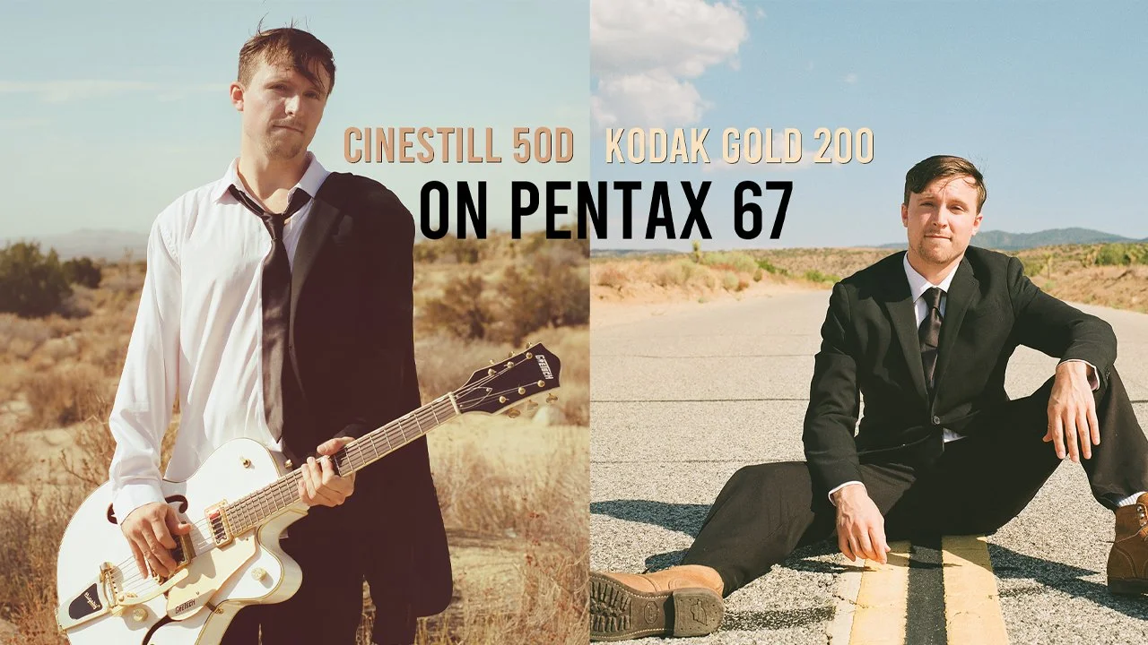 Medium Format Film Comparison (Kodak Gold 200 vs Cinestill 50d)